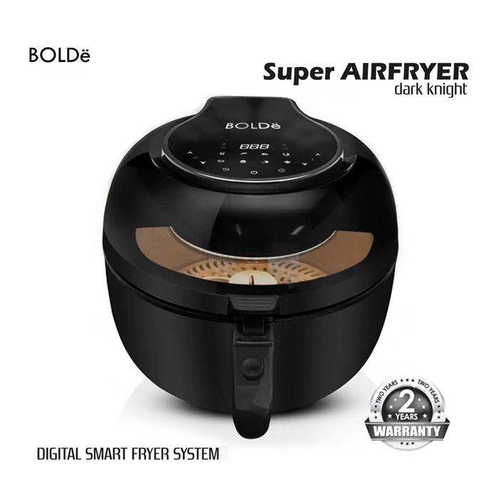 Bolde Air Fryer Super Air Fryer 7 Liter - Dark Knight 